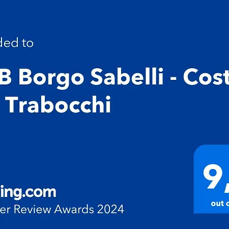 Bed & Breakfast Borgo Sabelli - Costa Dei Trabocchi
